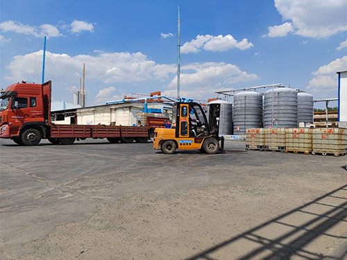 A corner of the factory area